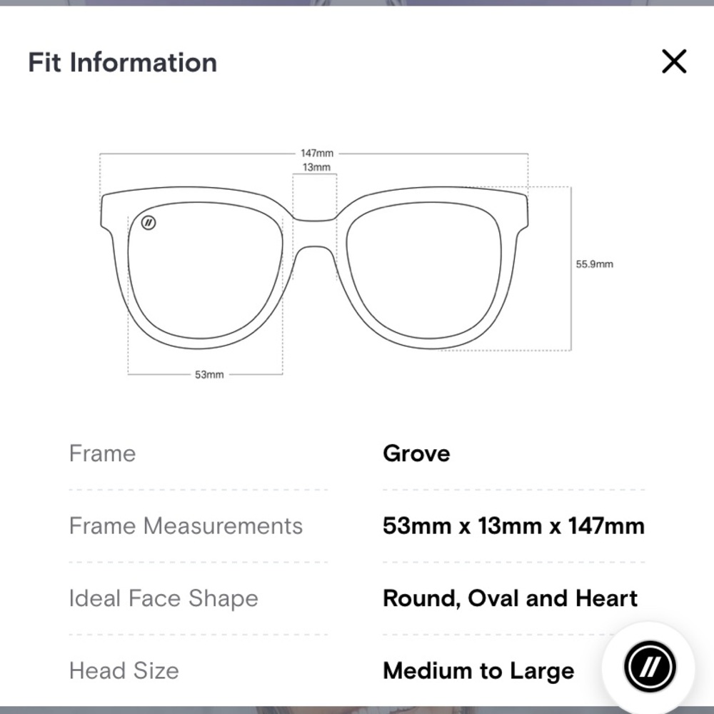 Blenders Grove- Lilac Lush polarized sunglasses - Picture 9 of 10